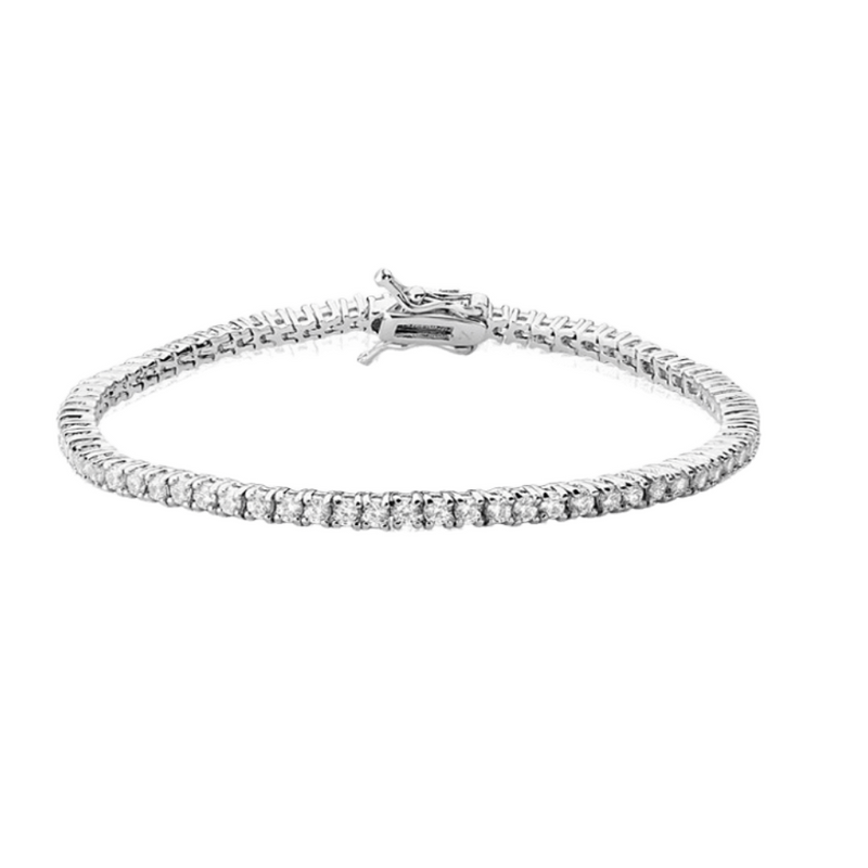 Pulseira Bellaria Riviera Prata 925 com Pedras – Delicadeza e Elegância