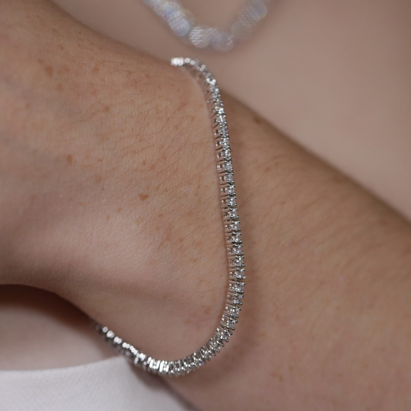Pulseira Bellaria Riviera Prata 925 com Pedras – Delicadeza e Elegância